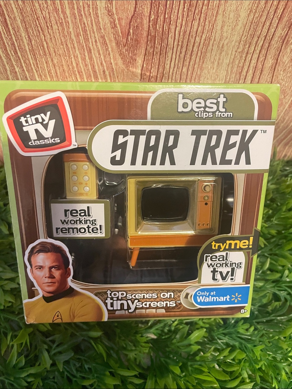 Tiny TV Classics Star Trek The Original Series Working Miniature TV with remote